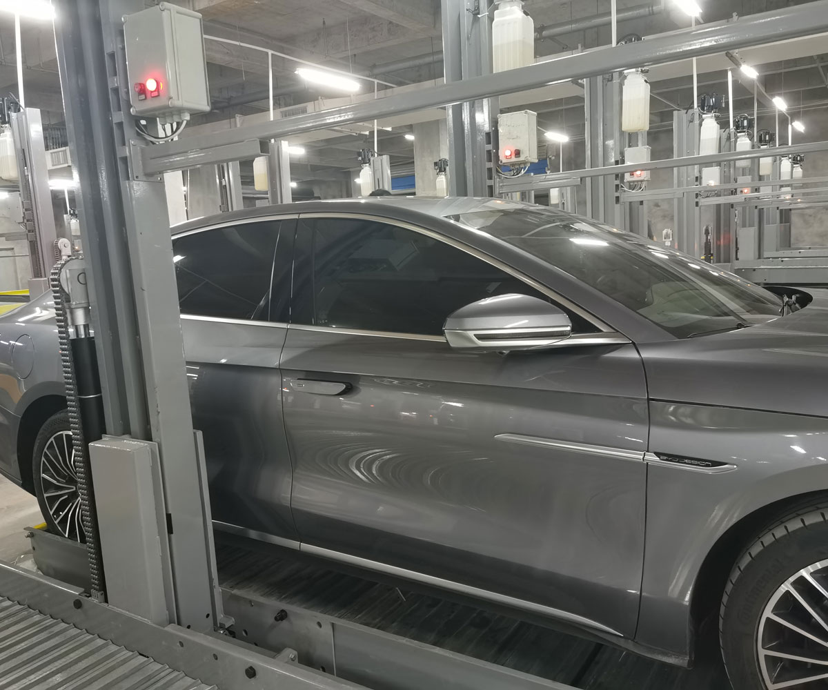 四柱機械式停車庫收購