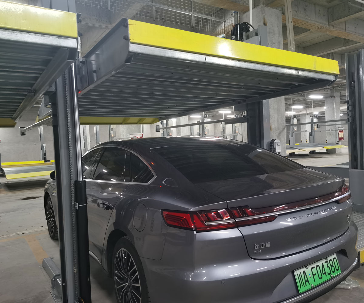雙層升降平移式機械停車場長租