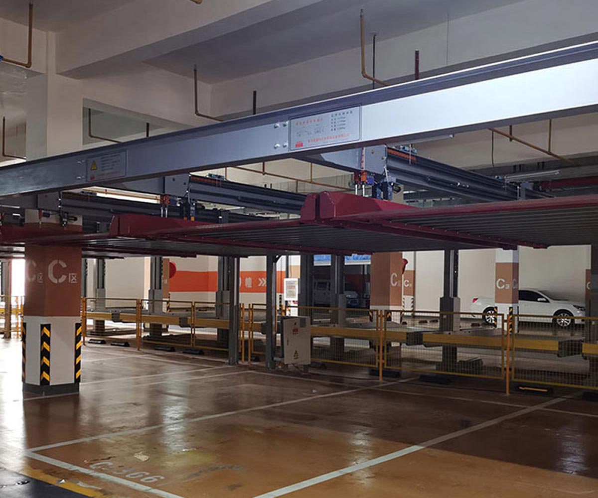 兩層升降橫移機(jī)械立體停車設(shè)備出租