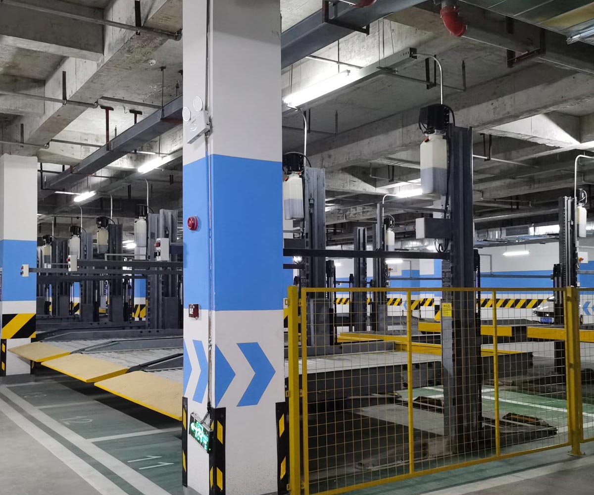立體停車設備采用的是什么技術
