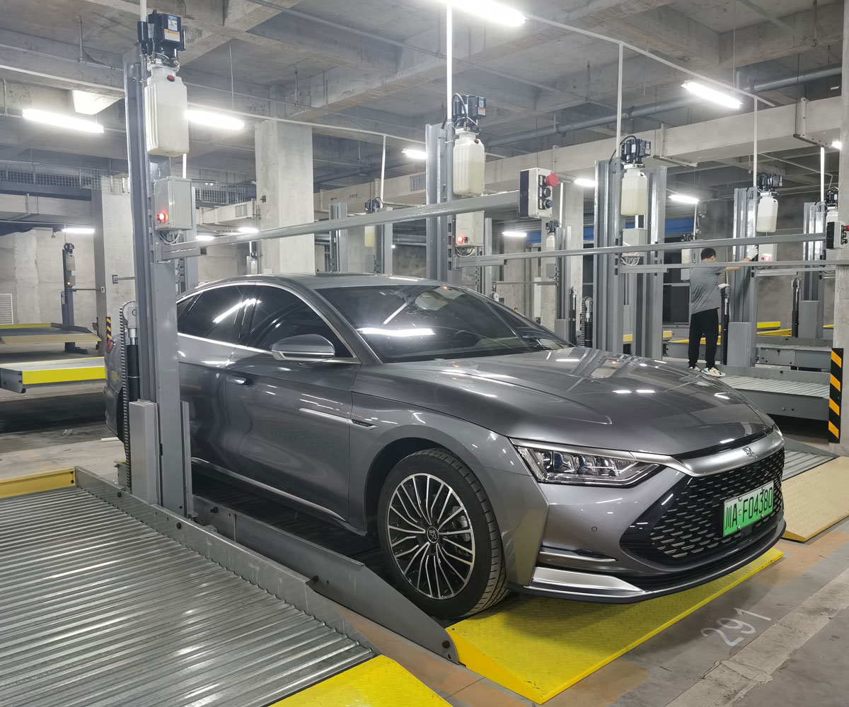 二柱簡(jiǎn)易升降式立體停車設(shè)備