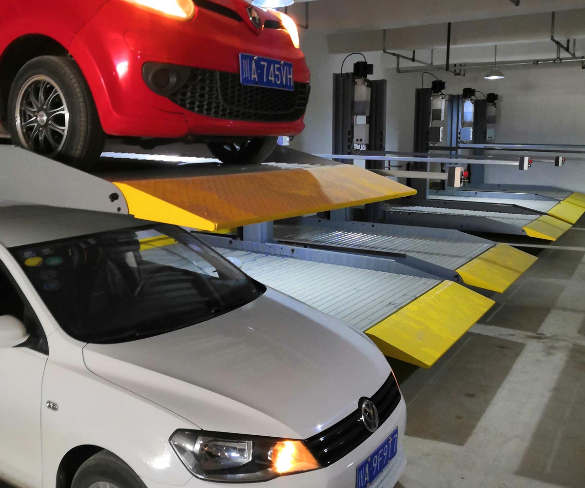 兩柱簡易升降類機(jī)械式停車庫