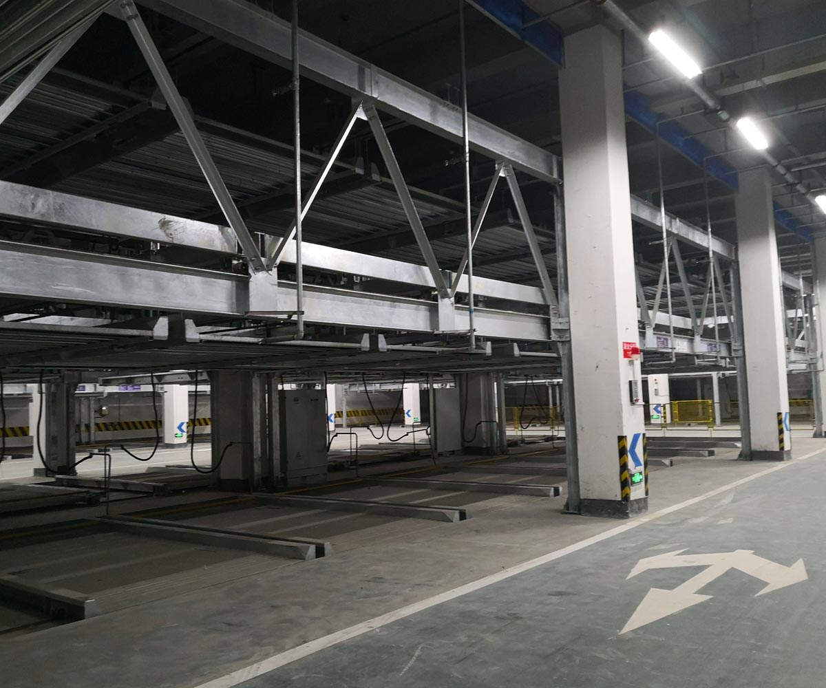 PSH2重列二層升降橫移立體車庫(kù)設(shè)備