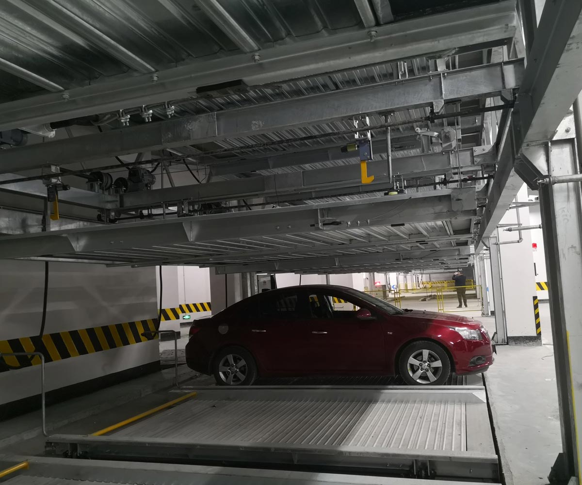 負二正二地坑式PSH4-D2四層升降橫移立體車庫設備 負二正二地坑式PSH4-D2四層升降橫移立體車庫設備