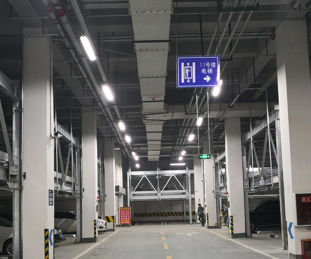 PSH5五層升降橫移立體車庫設備