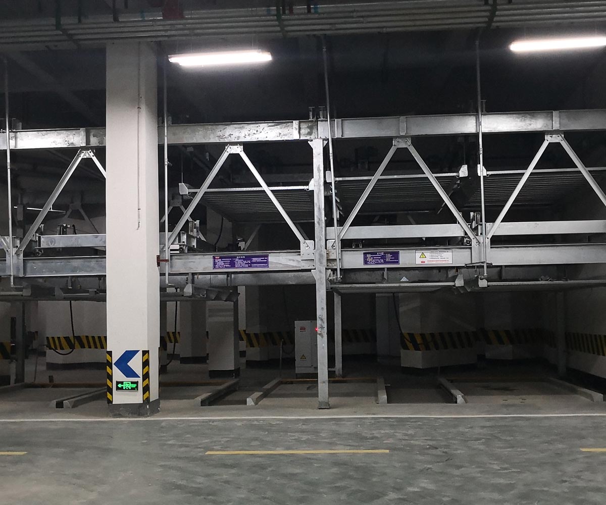 PSH梳齒交換升降橫移立體車庫設(shè)備